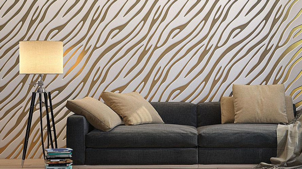Dekorační sádrový 3D obklad Zebra / cena za 1 m2 1