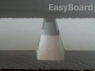Frézování drážky pro hliníkové "LED lišty" [2bm/ks]